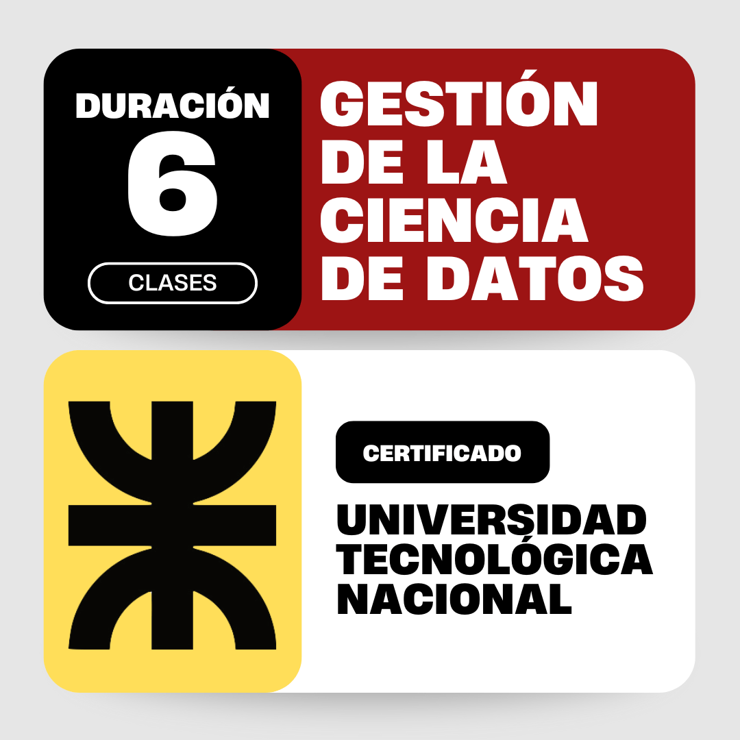 gestión de la ciencia de datos Curso Experto en gestión de la ciencia de datos